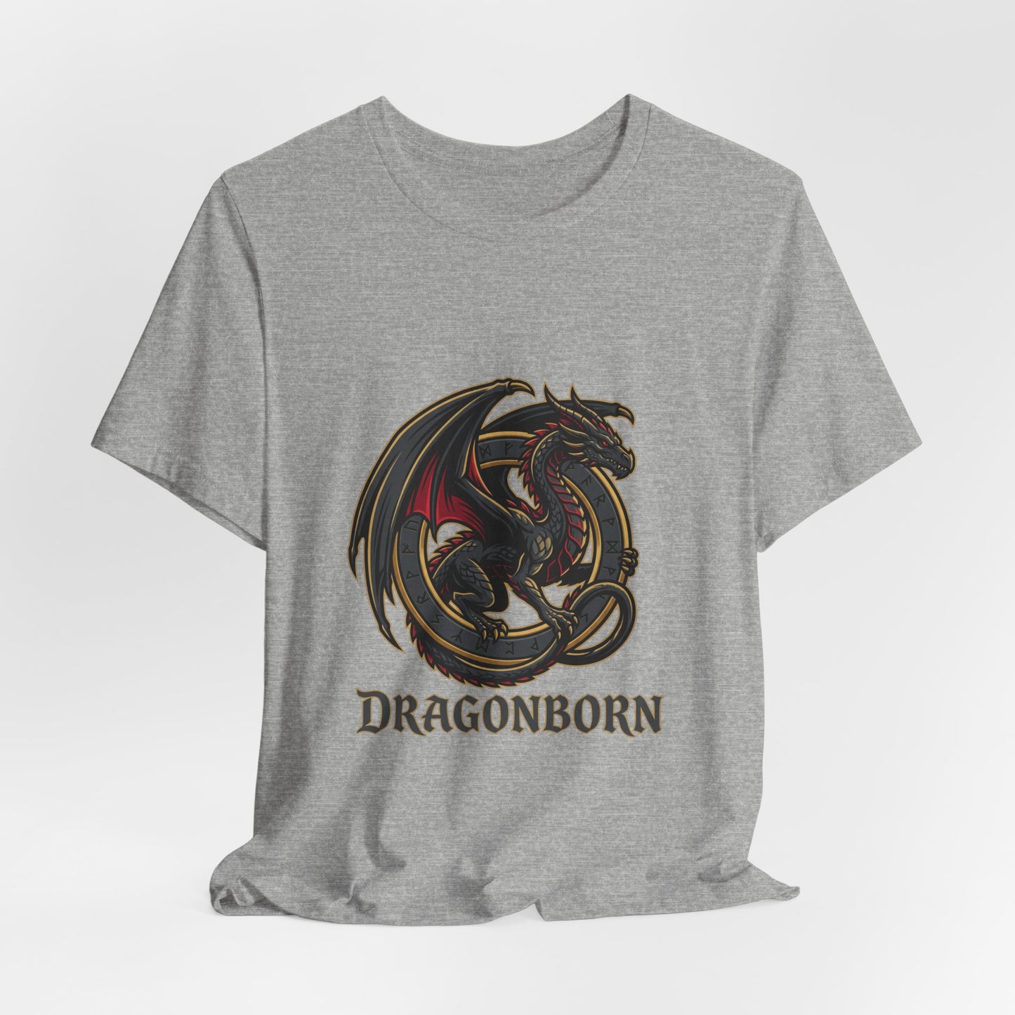 Dragon emblem T-Shirt | dragon, fantasy art, tattoo style