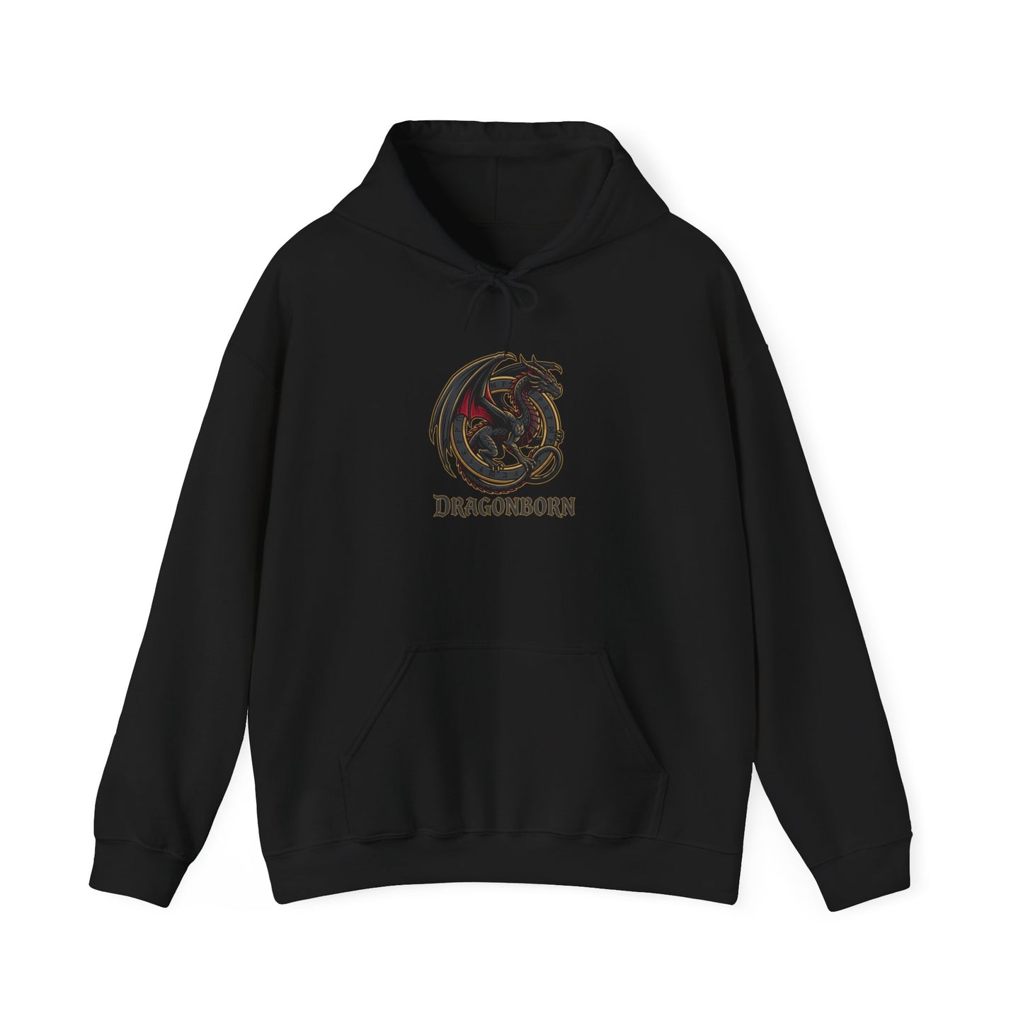 Dragon Emblem Hoodie | dragon, fantasy art, mythical creature