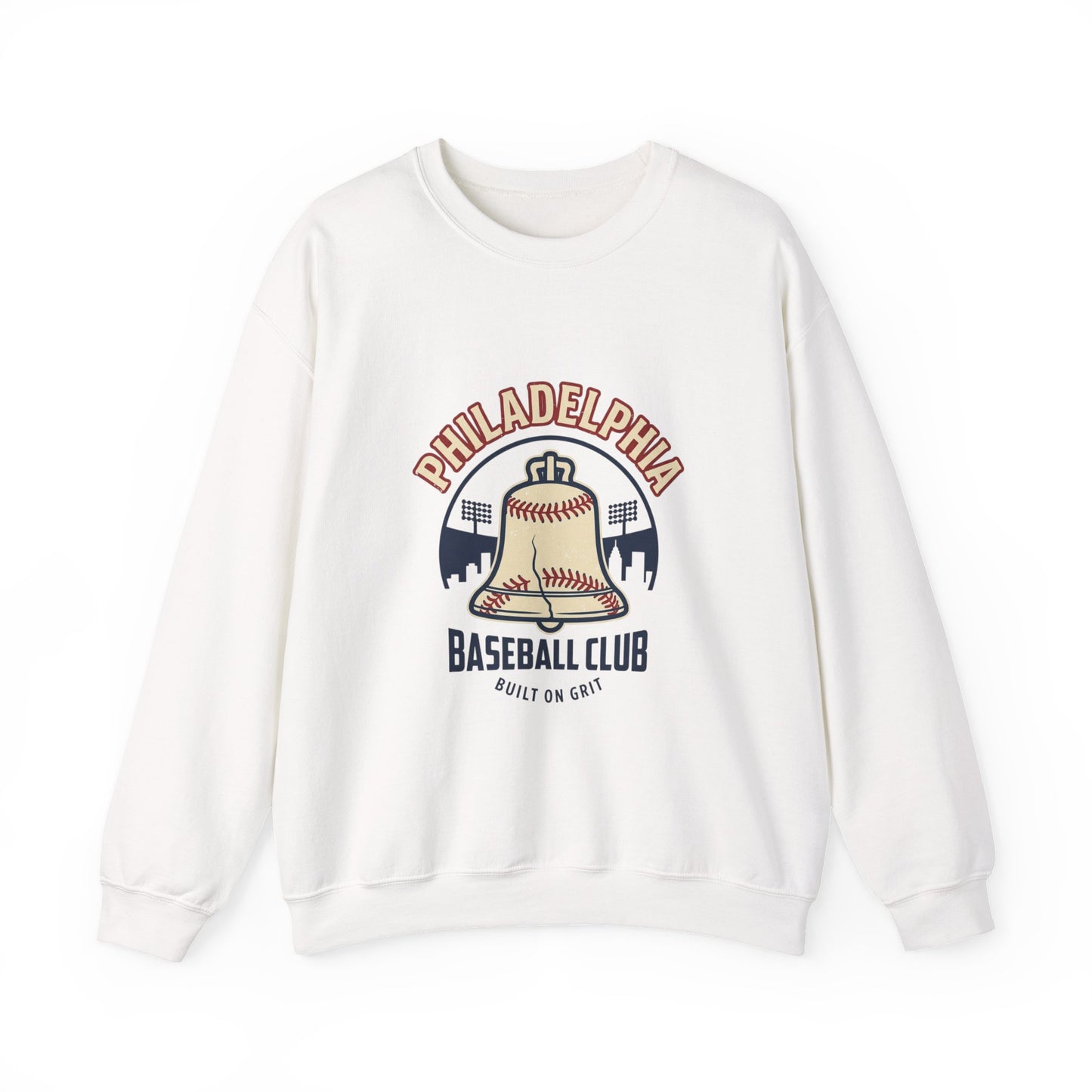 Philadelphia Baseball Club Crewneck Sweatshirt | Vintage Script, City Pride