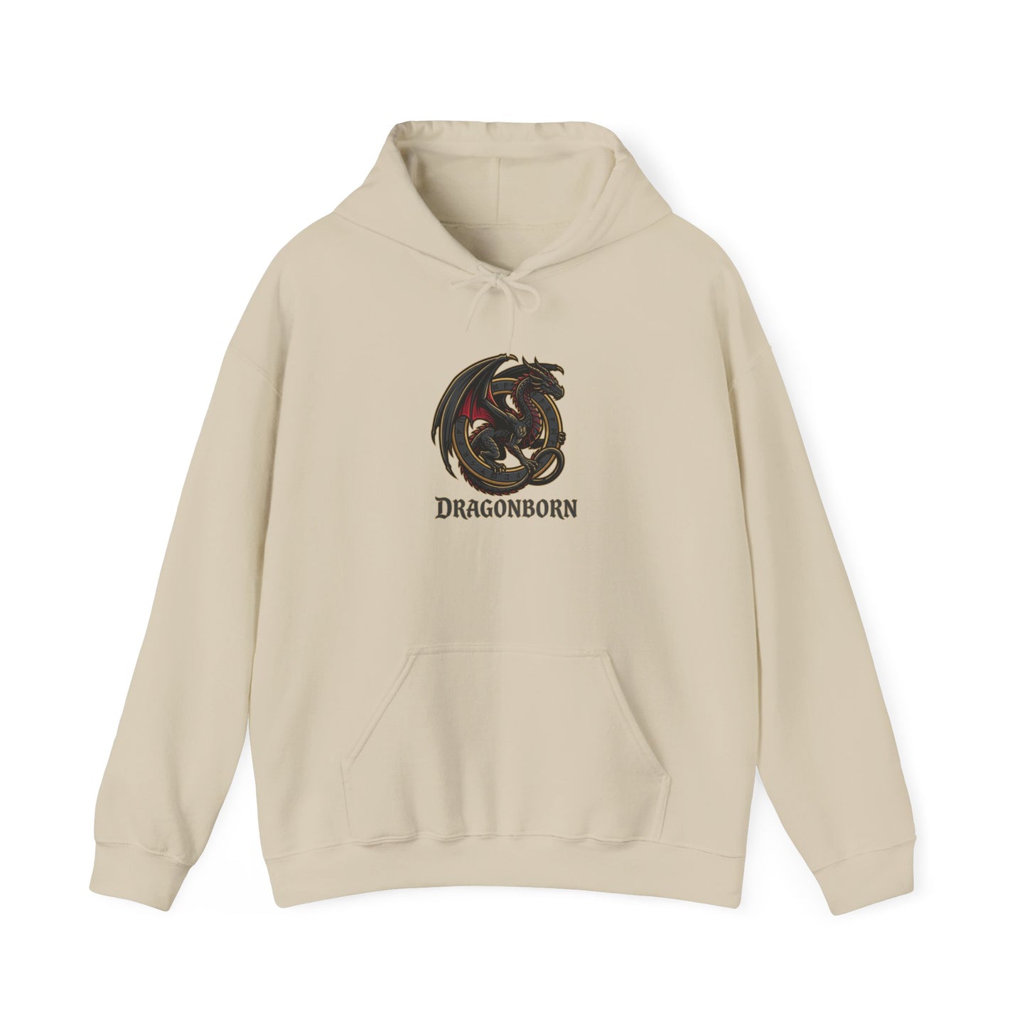 Dragon Emblem Hoodie | dragon, fantasy art, mythical creature