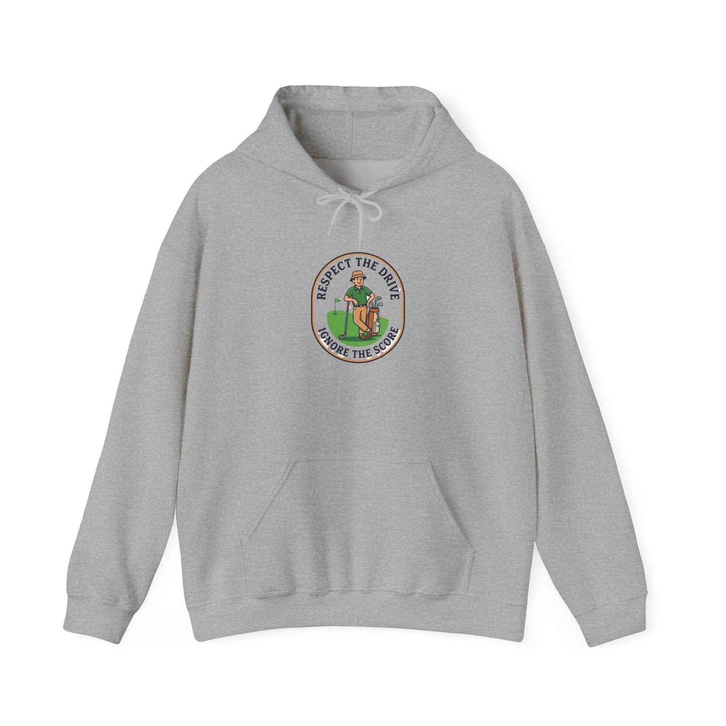 Respect the Drive Golf Hoodie | Retro Country Club, Bogey Par Humor