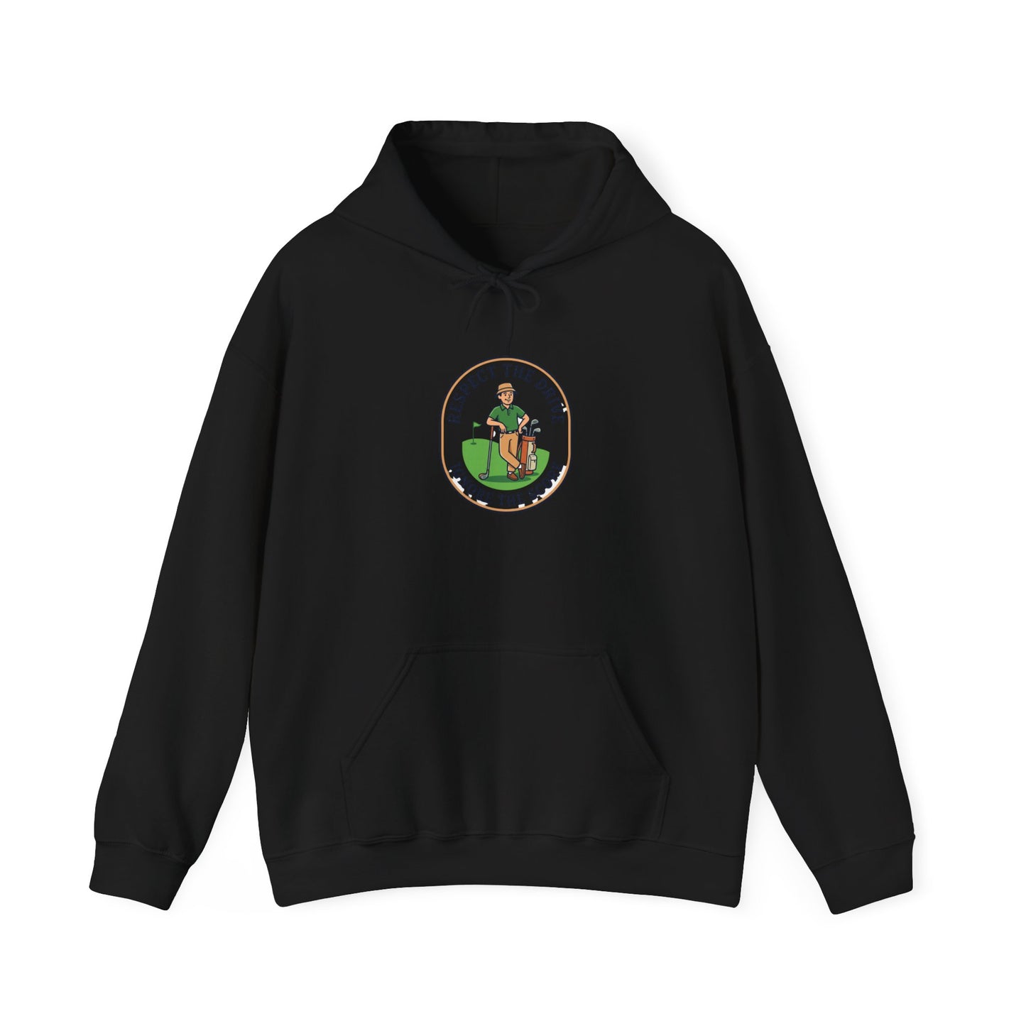 Respect the Drive Golf Hoodie | Retro Country Club, Bogey Par Humor
