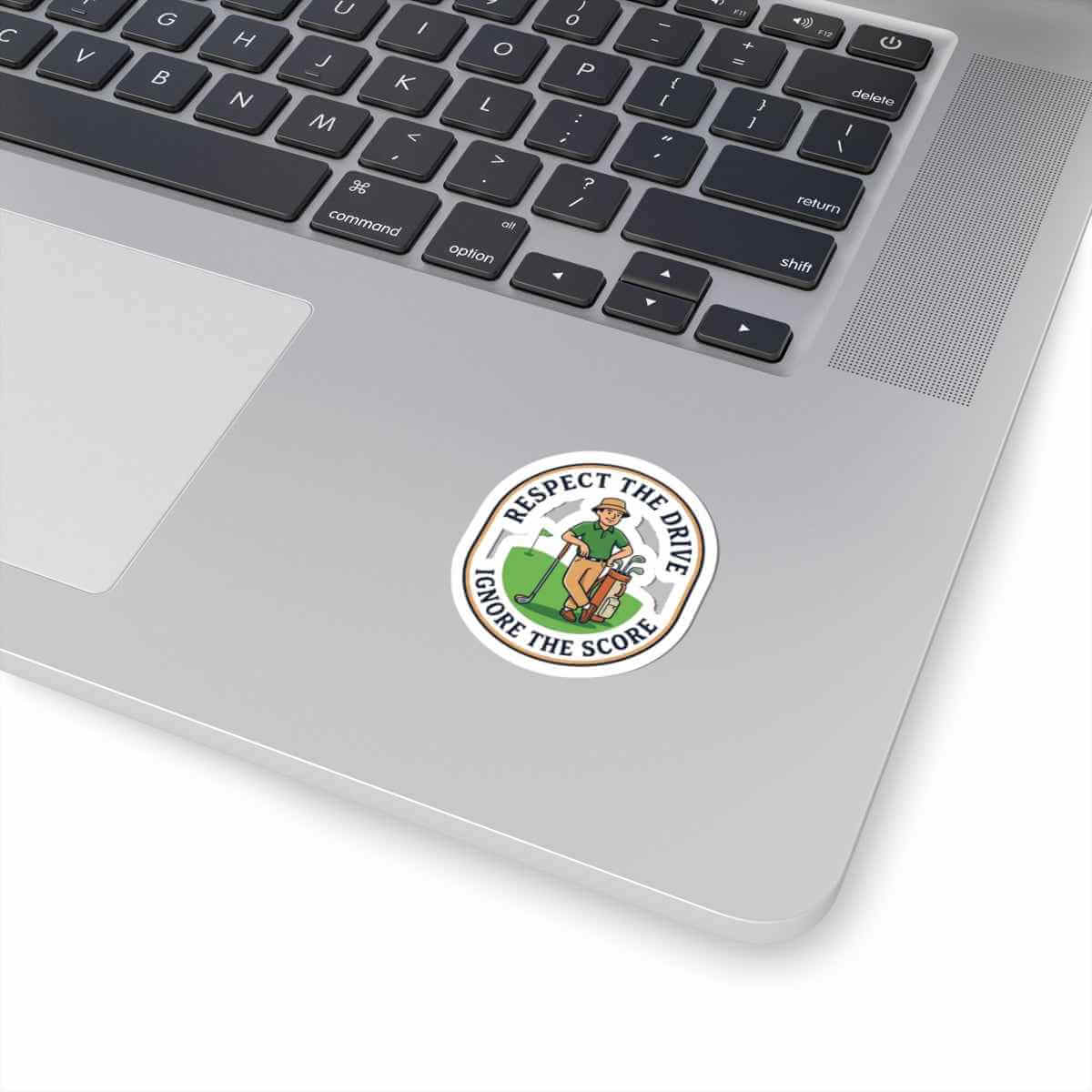 Respect The Drive, Ignore The Score Sticker | Golf, Bogey, Retro Country Club