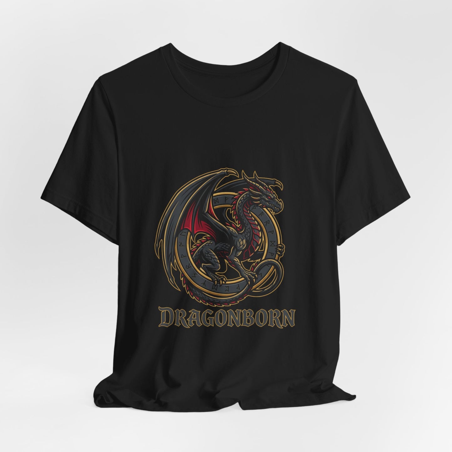 Dragon emblem T-Shirt | dragon, fantasy art, tattoo style
