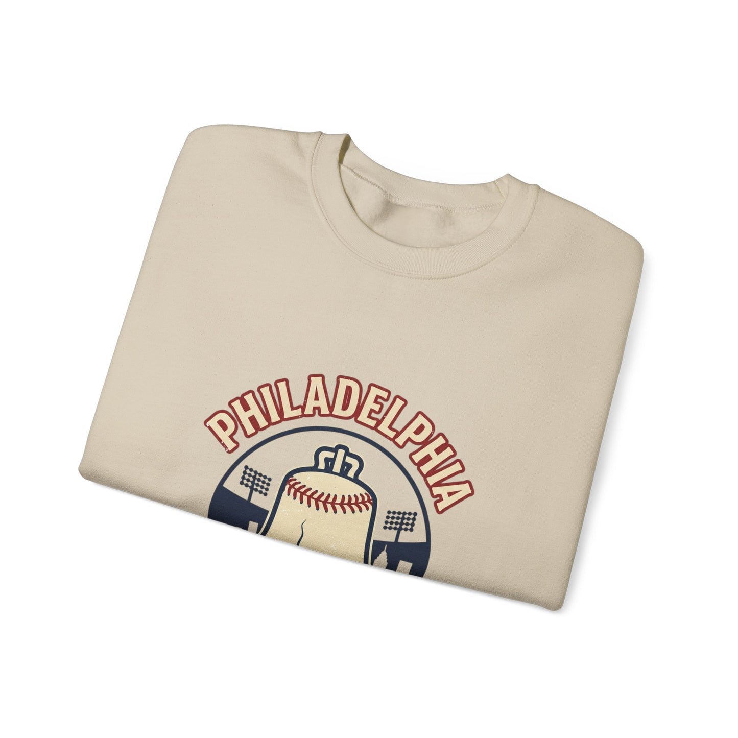 Philadelphia Baseball Club Crewneck Sweatshirt | Vintage Script, City Pride