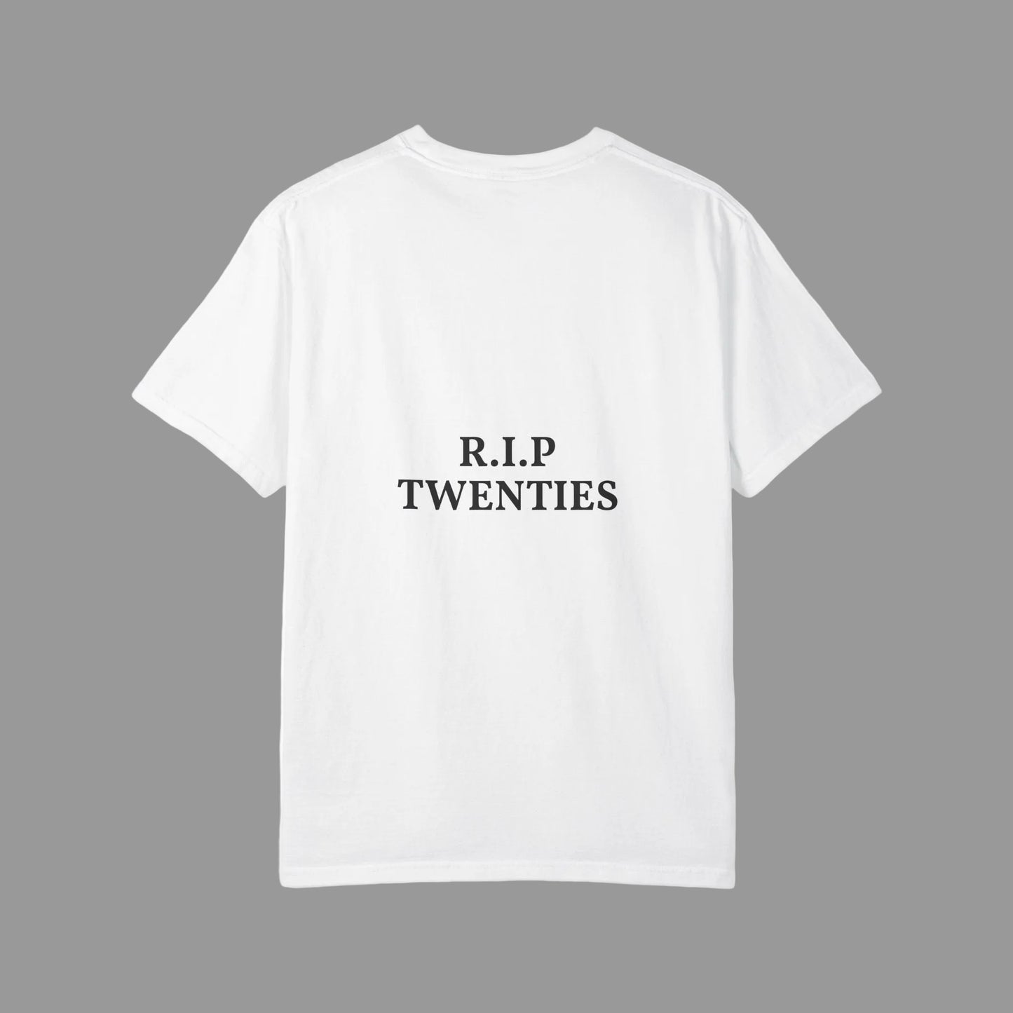 Bold Lines T-Shirt — Graphic Garment-Dyed Tee