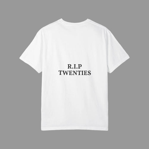 Bold Lines T-Shirt — Graphic Garment-Dyed Tee