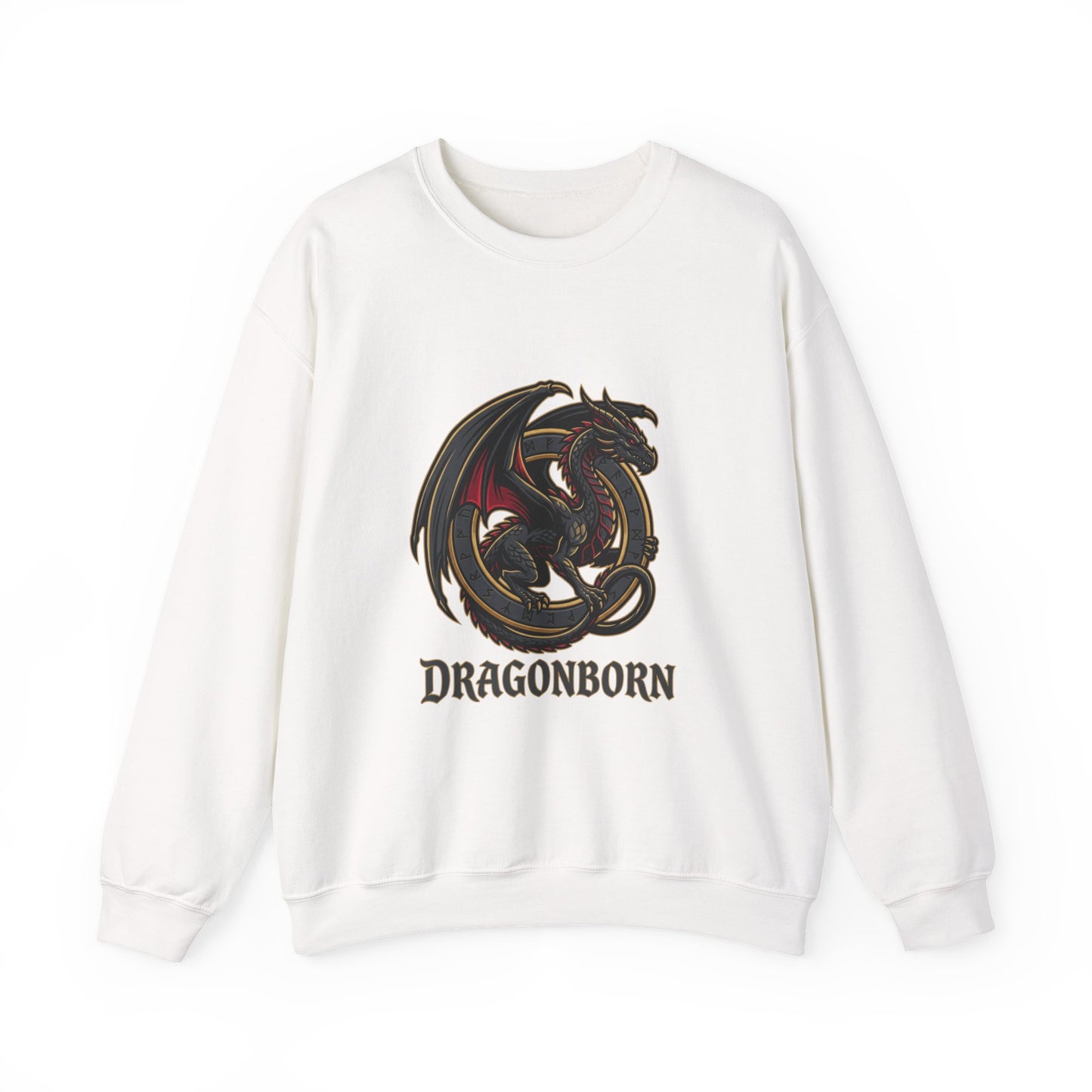 Dragonborn Sweatshirt | dragon, fantasy art, mythical creature