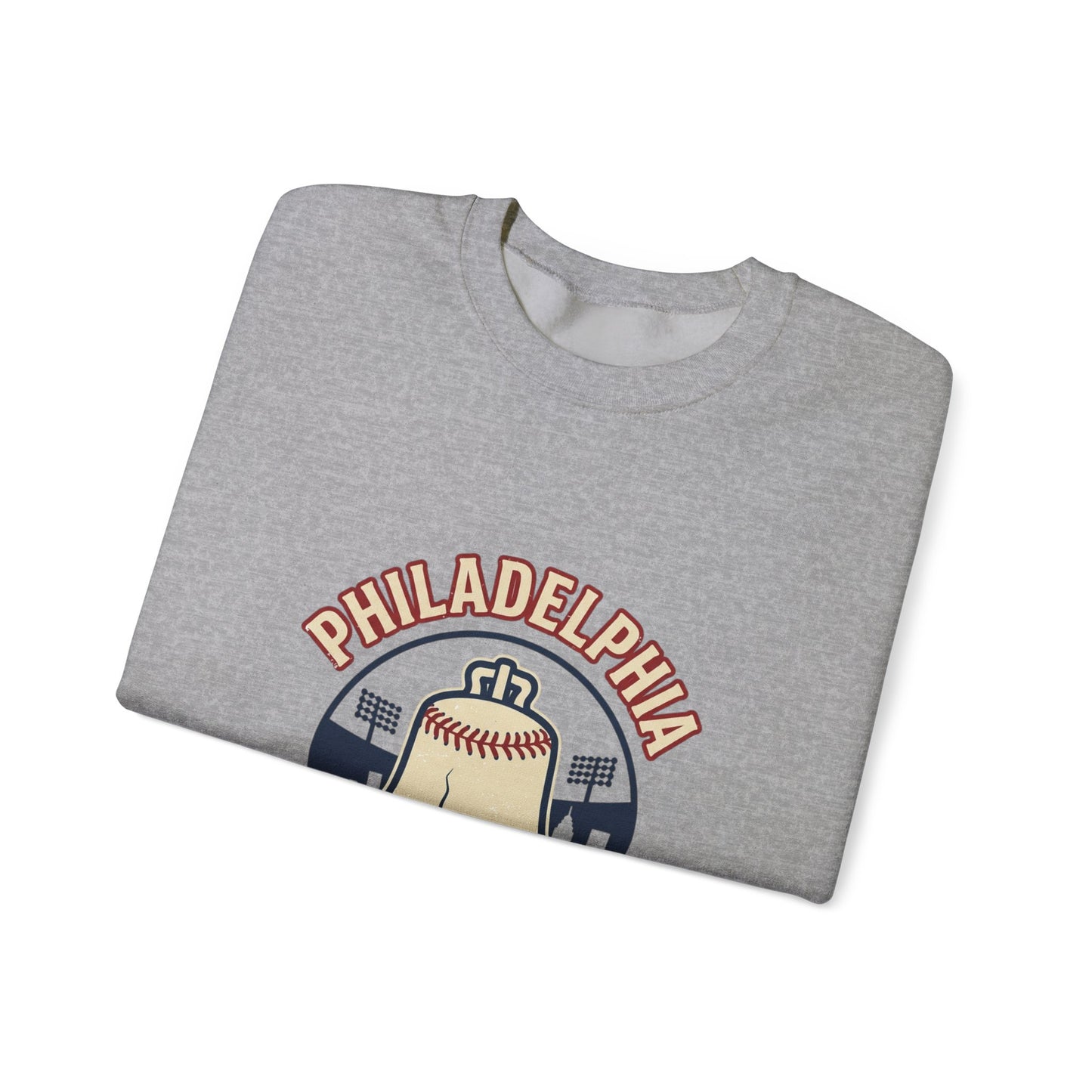 Philadelphia Baseball Club Crewneck Sweatshirt | Vintage Script, City Pride