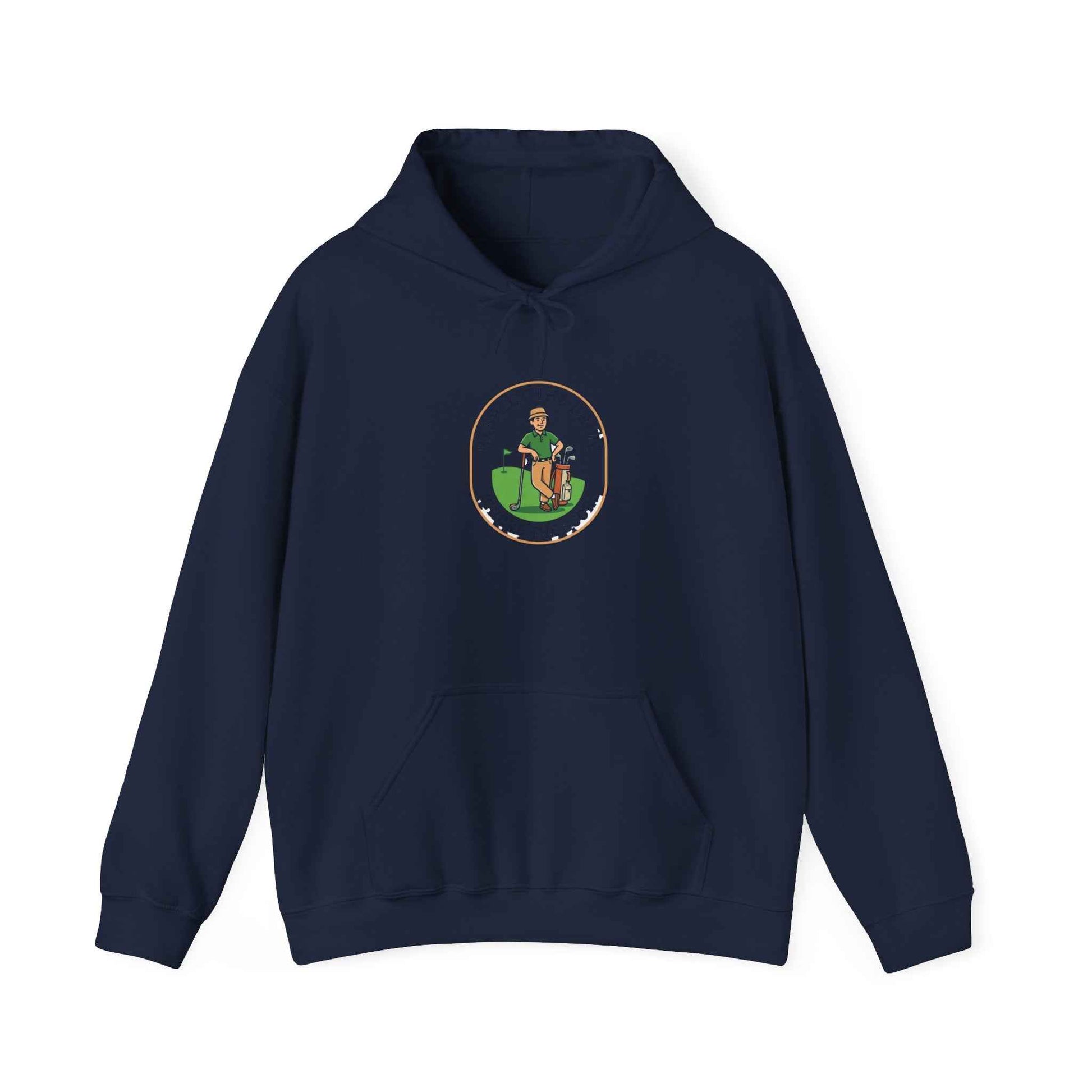 Respect the Drive Golf Hoodie | Retro Country Club, Bogey Par Humor