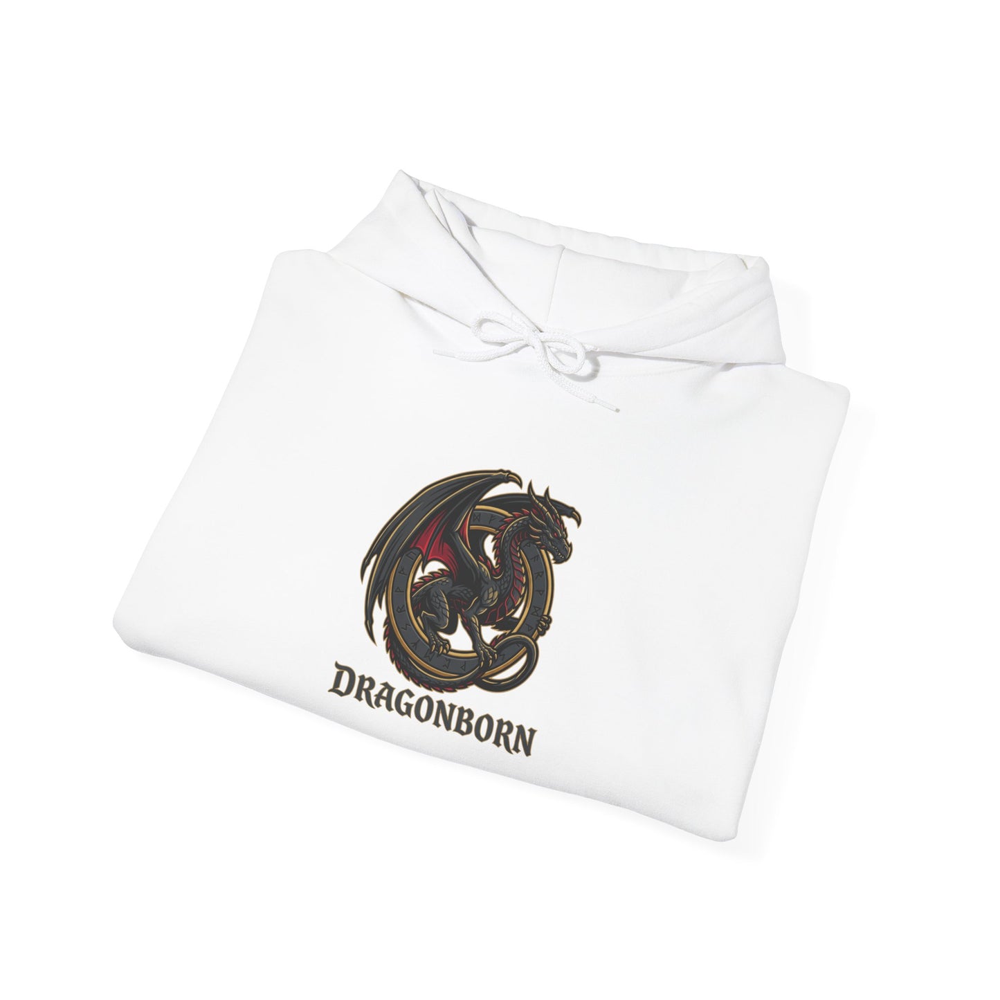 Dragon Emblem Hoodie | dragon, fantasy art, mythical creature